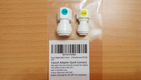 Water Filter Tec brushed-nickel RO faucet compatible with standard RO systems