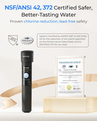 Waterdrop 17UA 38-to-12 inch adapter simplifies fittings