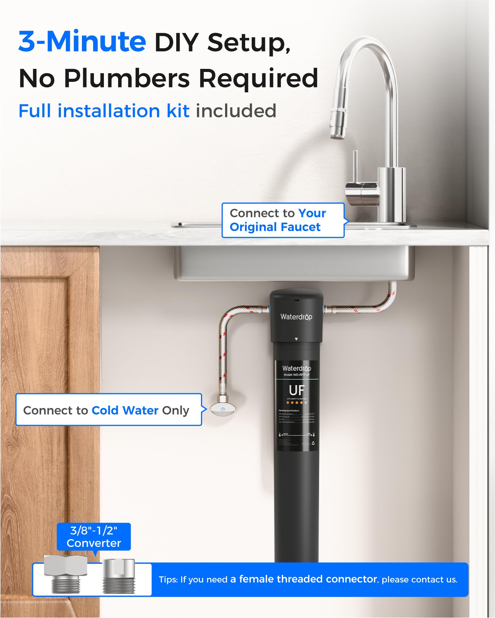 Lead-reduction potential with the Waterdrop filtration system.