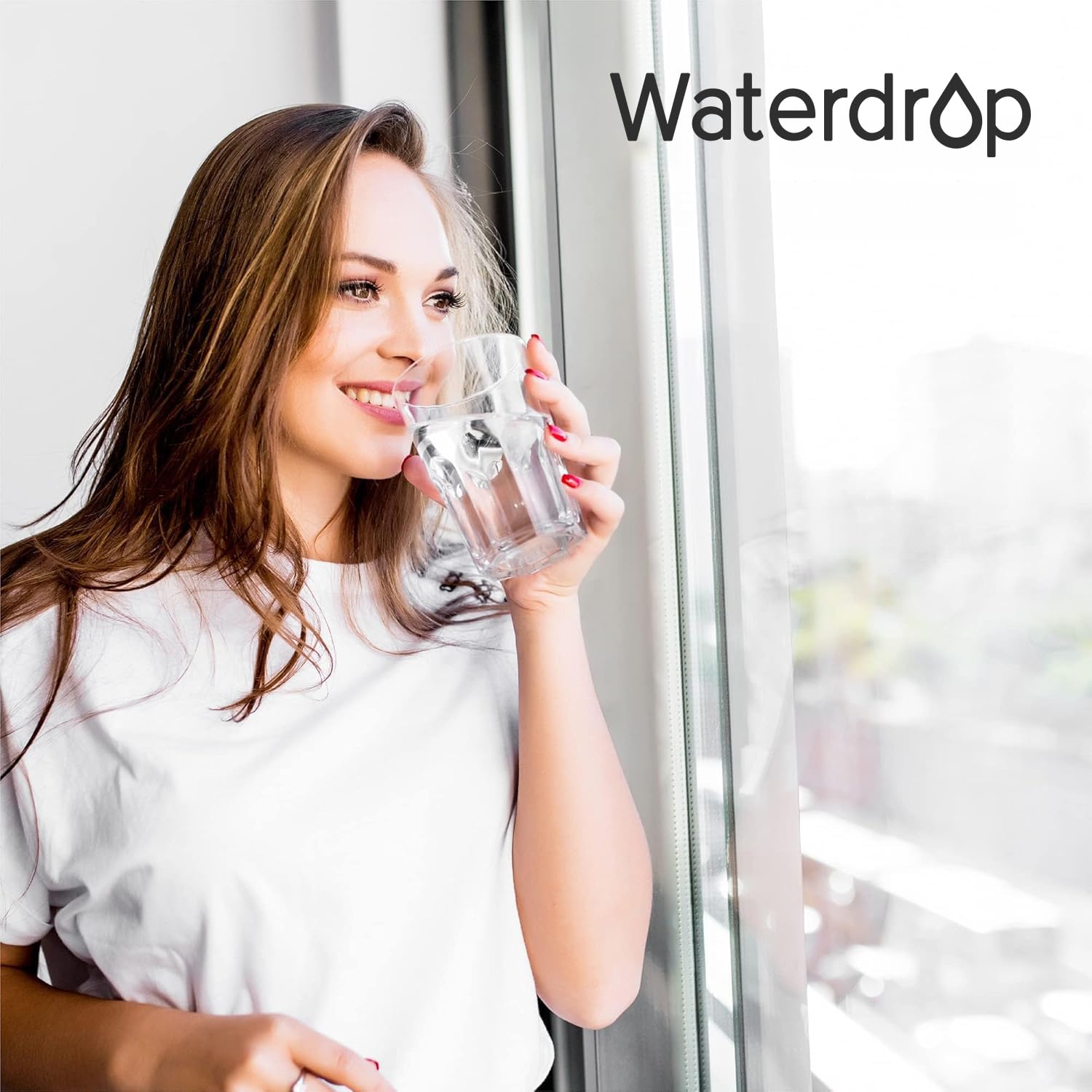 Waterdrop spigot compatible with Alexapure Pro systems.