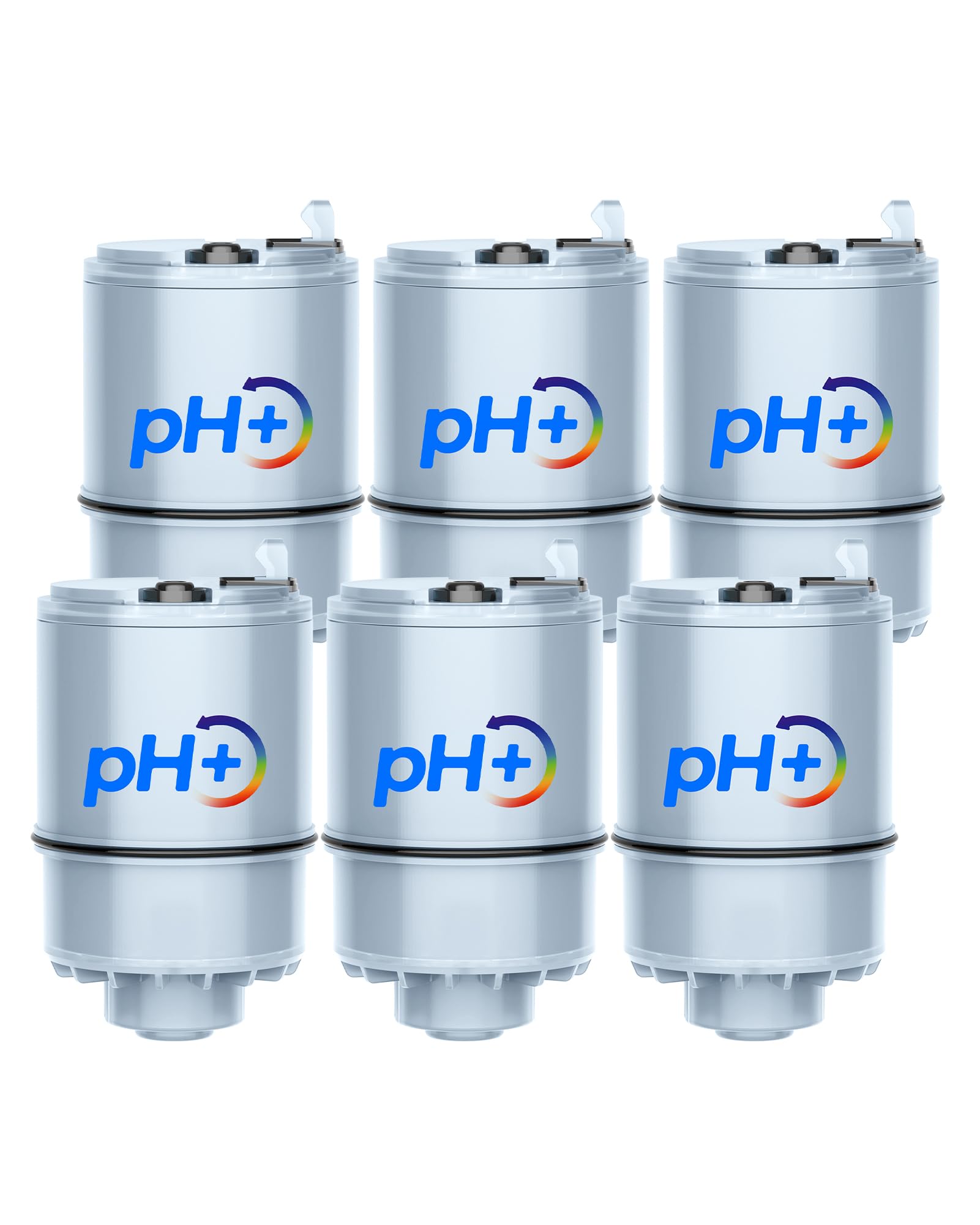 Waterdrop alkaline filter for PUR faucet front view enhances water taste.