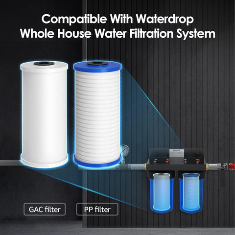 Waterdrop AP810 filtration stage assembly demonstrates multi-stage purification