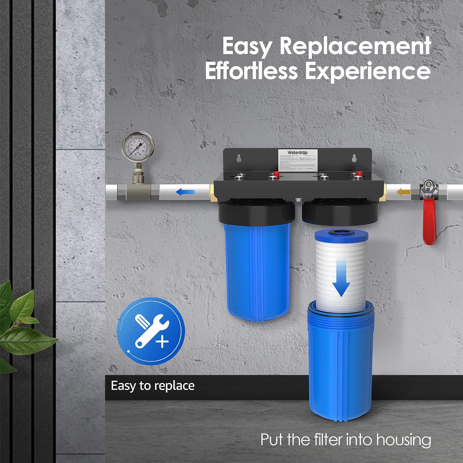 Waterdrop AP810 extended lifespan reduces replacement frequency