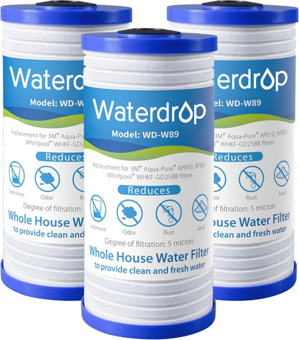 Waterdrop AP810 whole-house filter pack for clean, refreshing water.