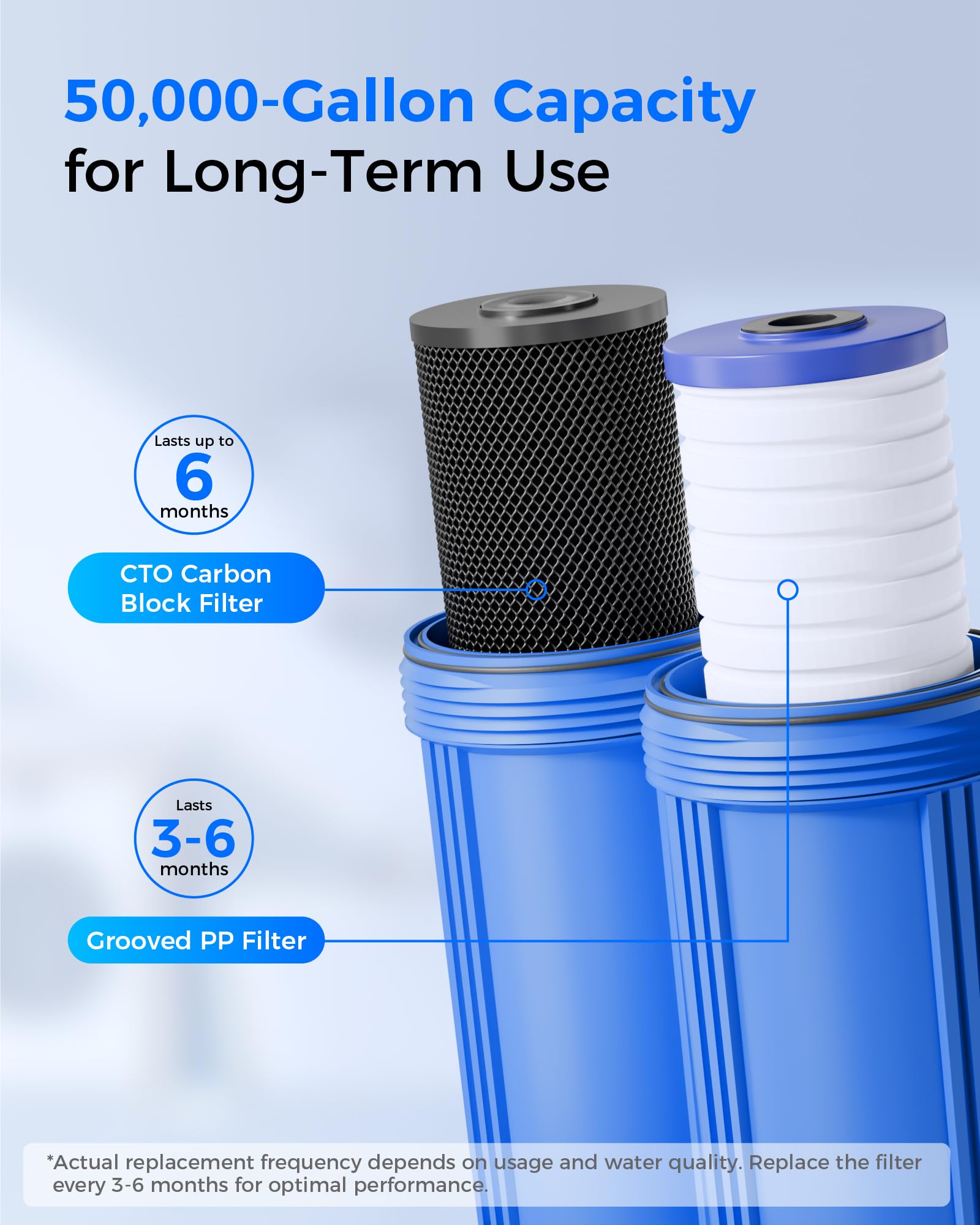 Waterdrop filter helps protect appliances from sediment buildup