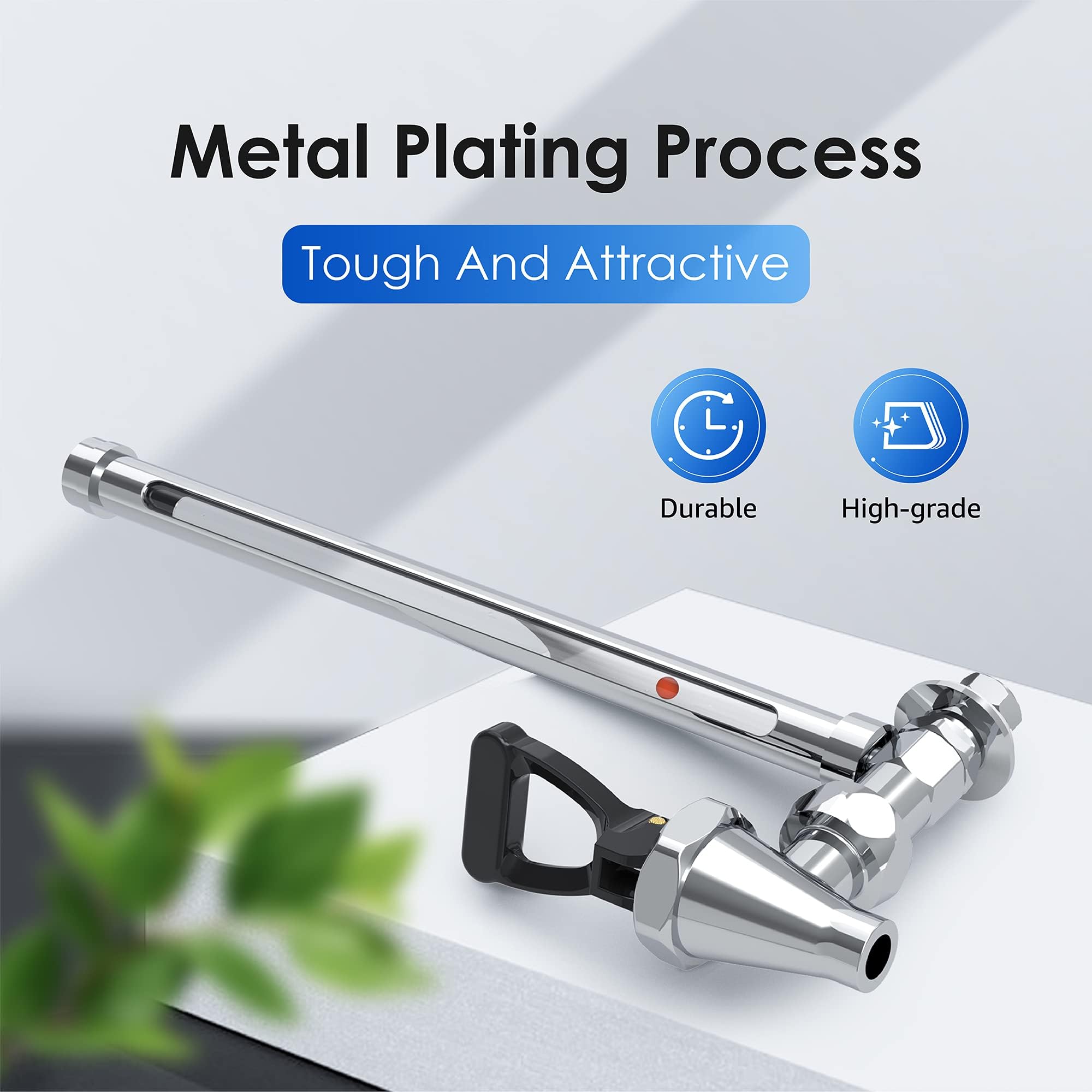 Waterdrop spigot includes wrench for easy installation.