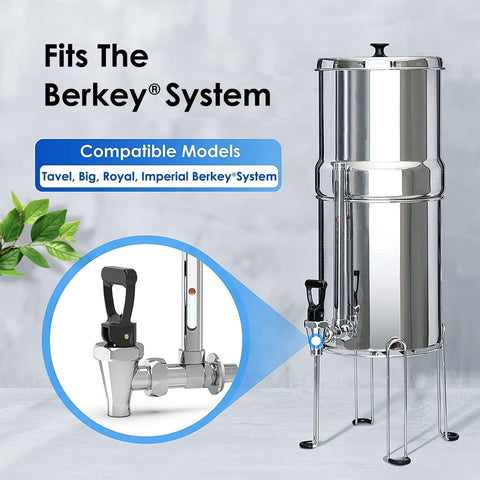 Waterdrop Berkey-compatible spigot suitable for travel systems.