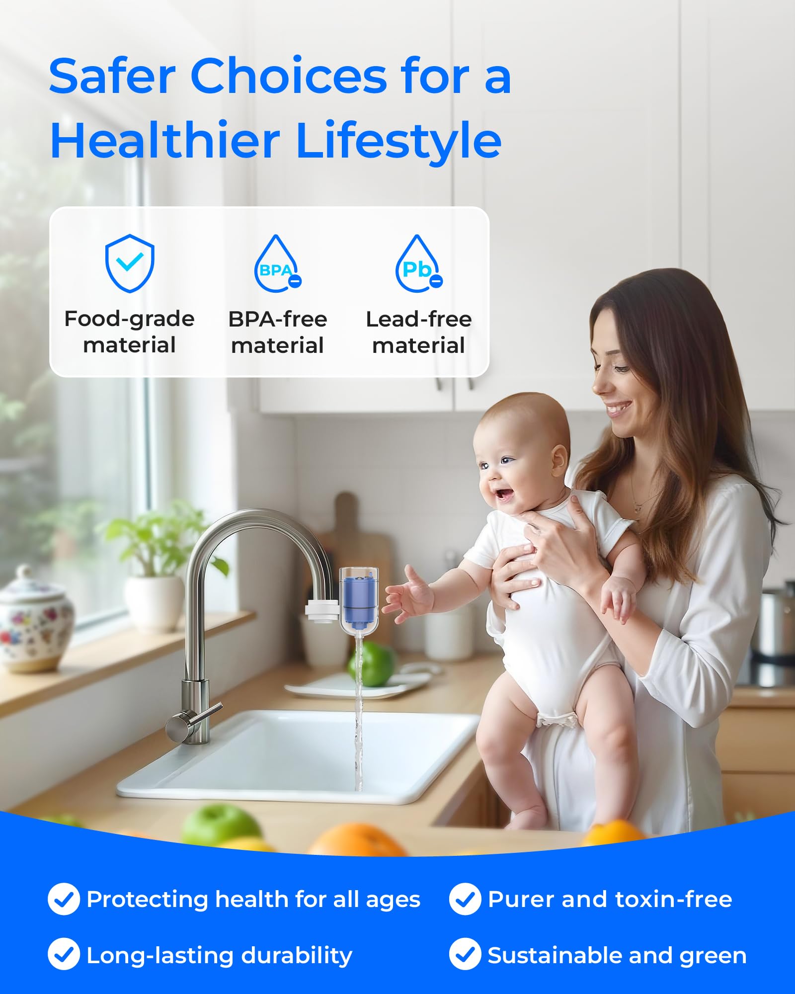 Fresh water experience after installing Waterdrop filter