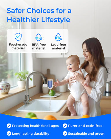 Fresh water experience after installing Waterdrop filter