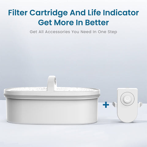 Fast flow rate of Waterdrop filters delivers quick, filtered water pours