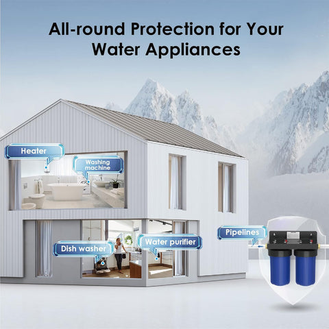 Waterdrop filter offers a six-month lifespan for maintenance planning.