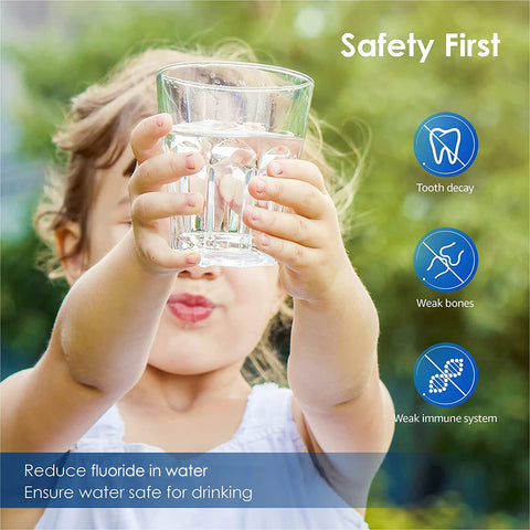 Waterdrop uses food-grade resin and activated carbon for safety.