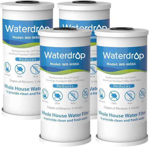 Waterdrop FXHTC pack of four filters for whole-house use
