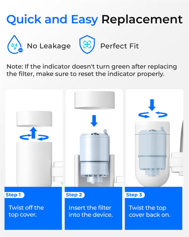 Waterdrop filter compatible with many PUR models for flexible kitchen use.