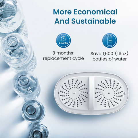 Enjoy fresh, pure-tasting water at home with Waterdrop filtration