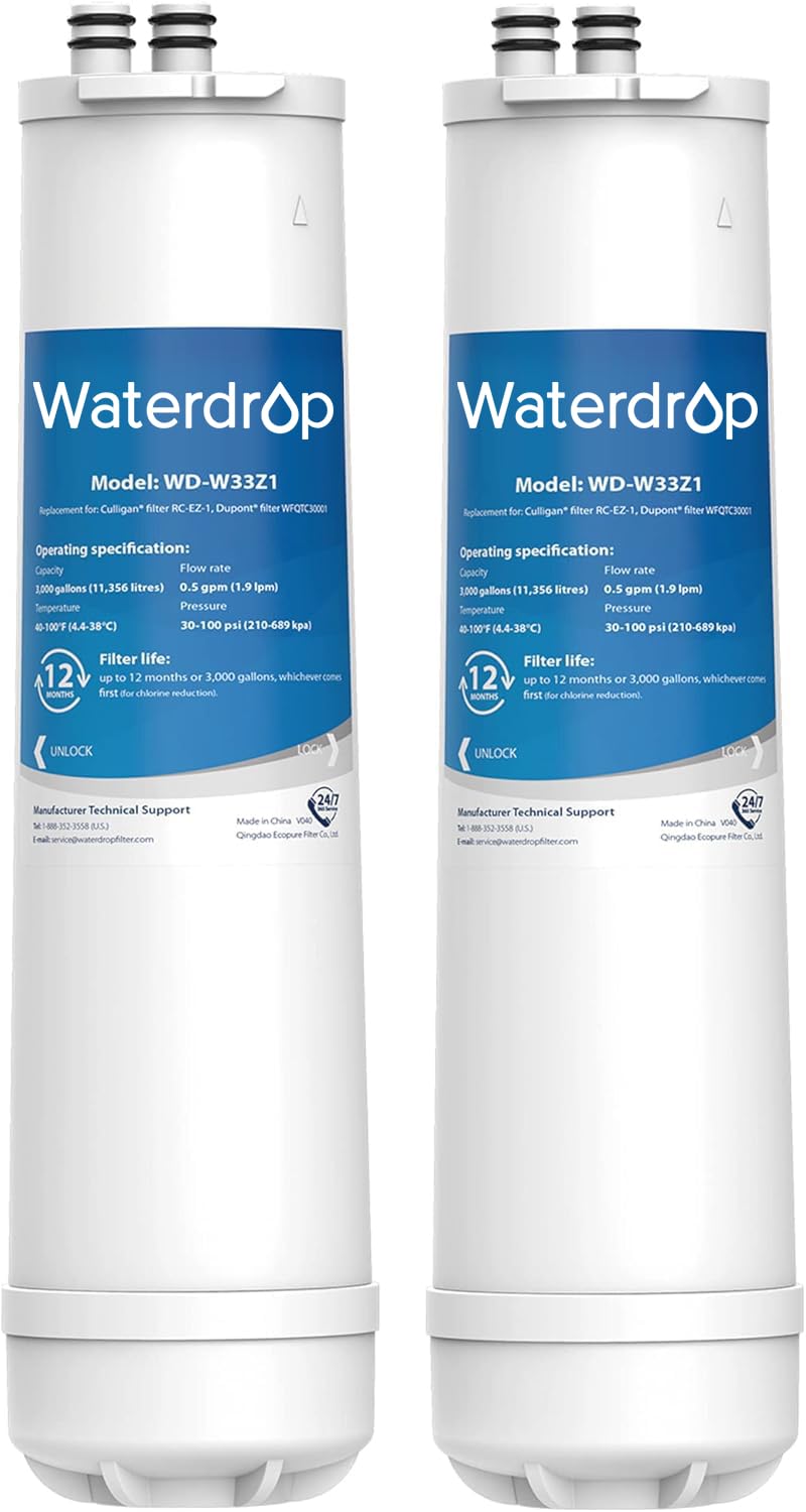 Waterdrop RC-1 EZ-Change filter pack ready for installation for cleaner water