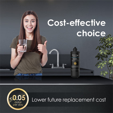 Waterdrop RF10 improves taste and odor by reducing chlorine and other compounds