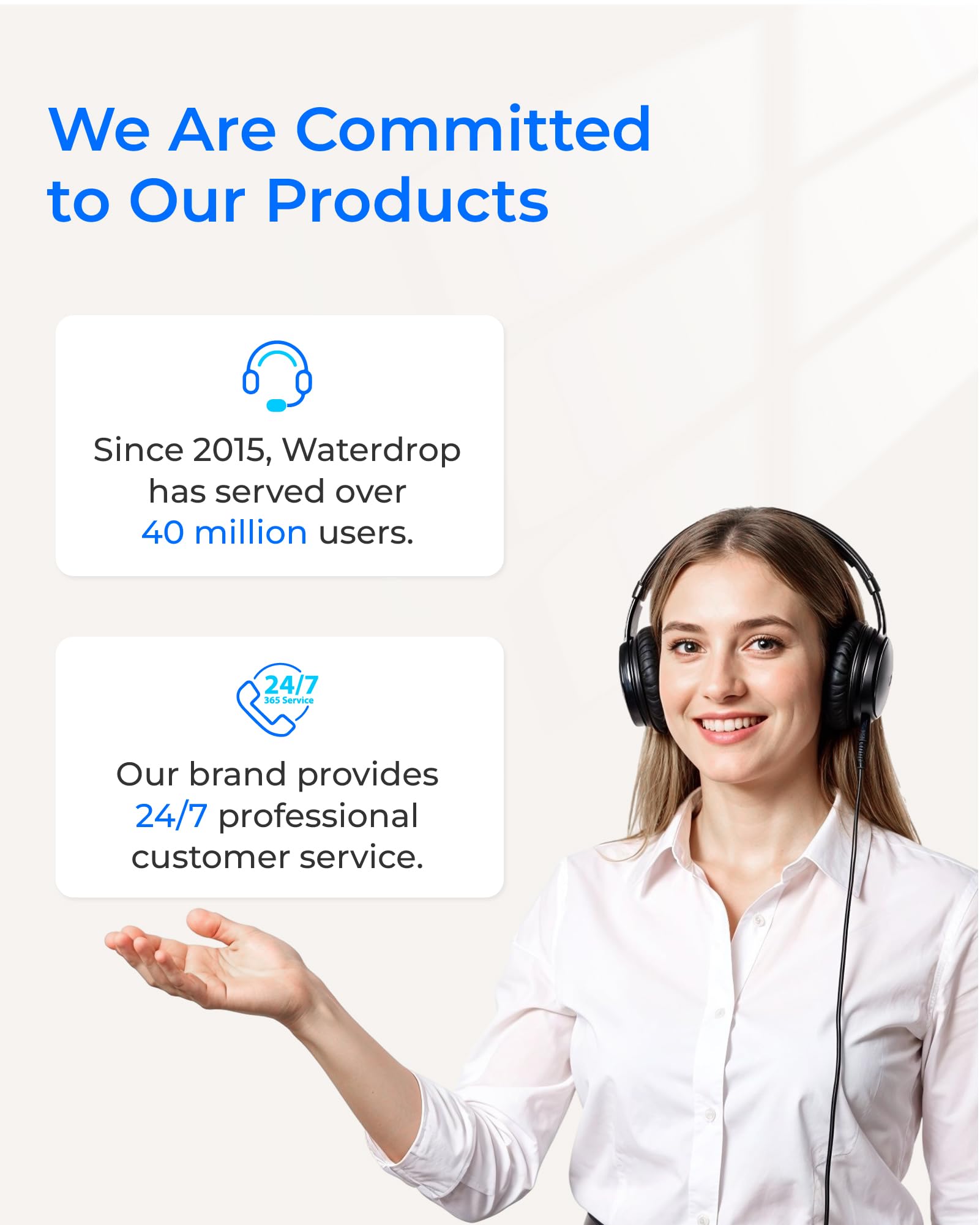 Waterdrop RF17-UF BPA-free and lead-free housing supports reliable use.