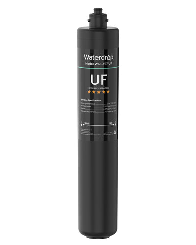 Waterdrop RF17-UF under-sink filter front view for clean, crisp-tasting tap water.