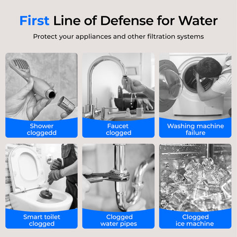 Waterdrop Spin Down BPA-free housing ensures safe family use.
