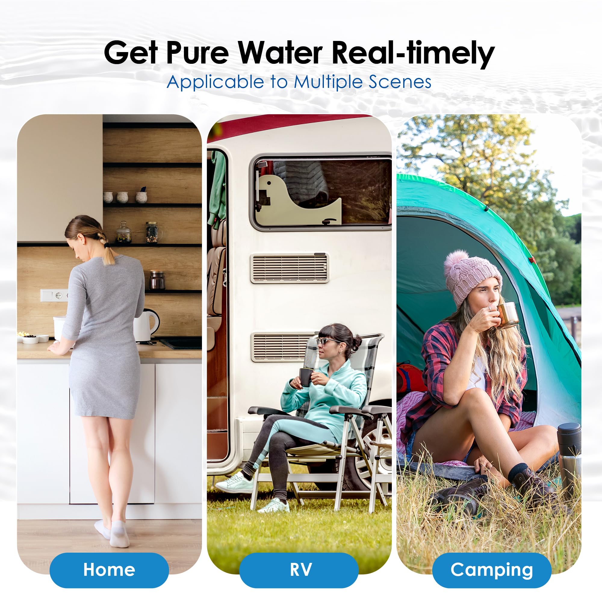 Waterdrop note on TDS not lower by filtering