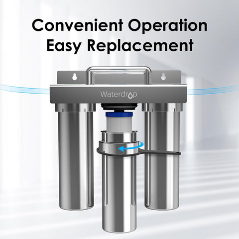 Waterdrop flow rate up to 1.59 GPM enables fast beverage filling.