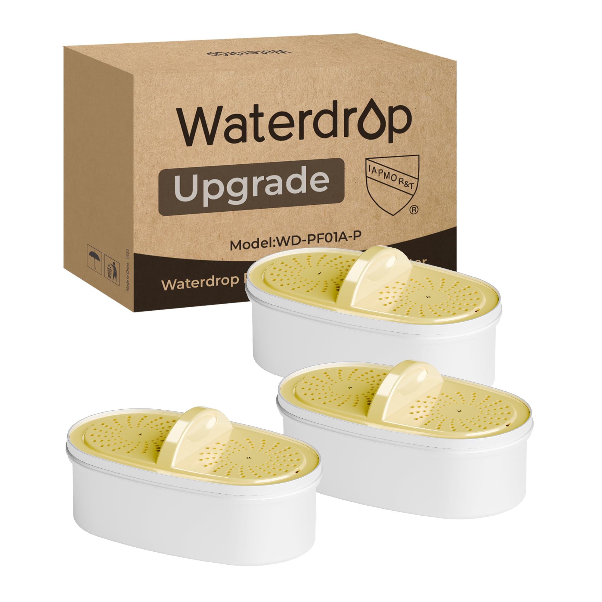 Waterdrop Upgrade pitcher filter with NSF/ANSI certifications for safe water