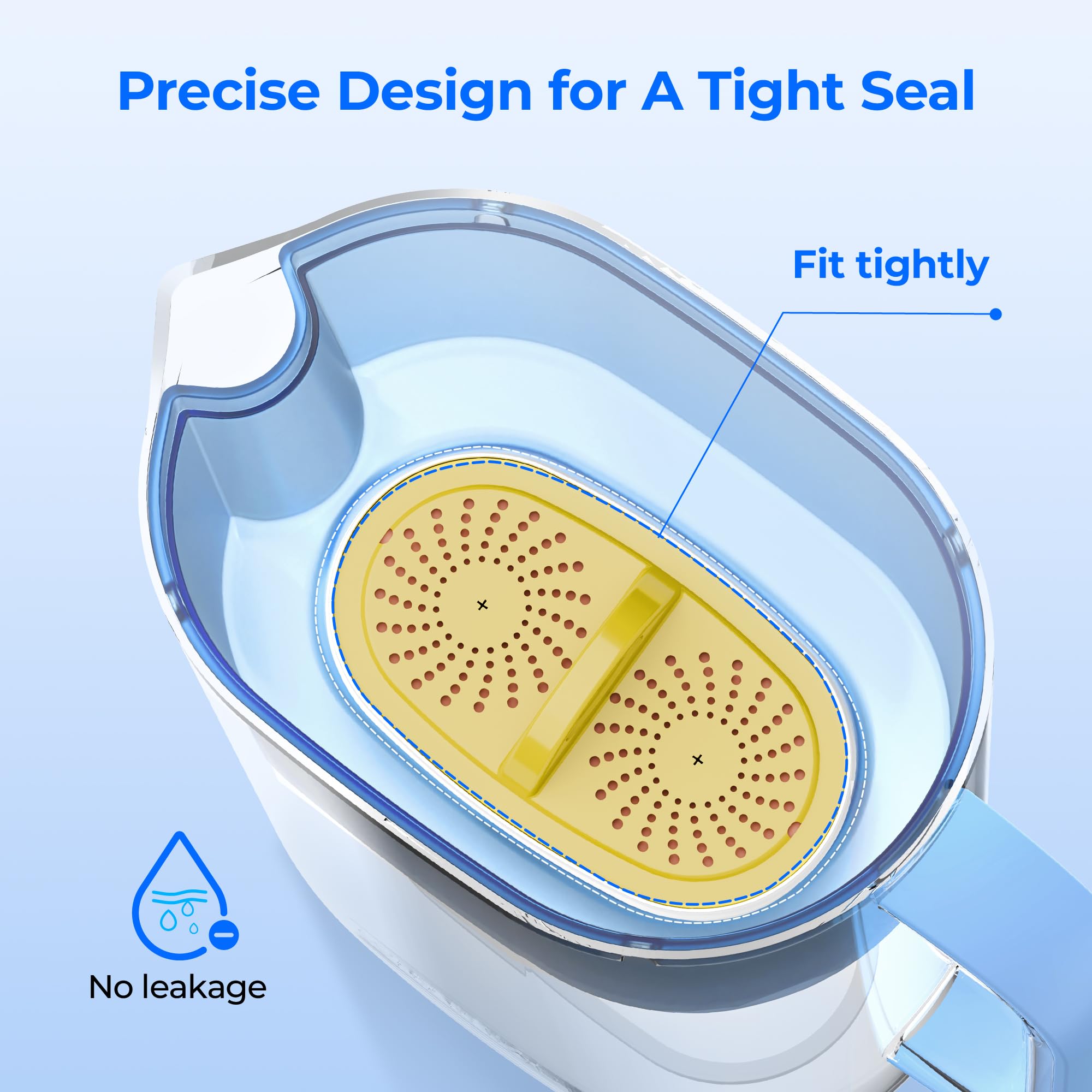 Waterdrop Upgrade three-pack refills for ongoing clean water supply