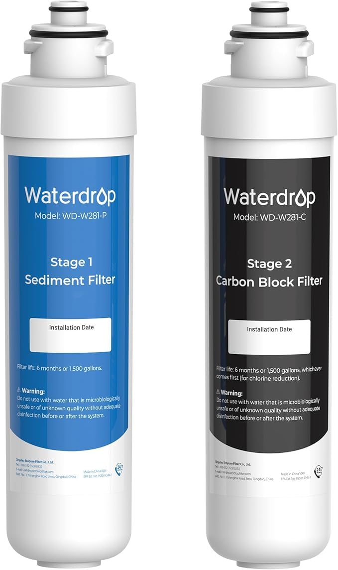 Waterdrop W281 filter for Avalon A4 fit ensures leak-free compatibility for daily use.