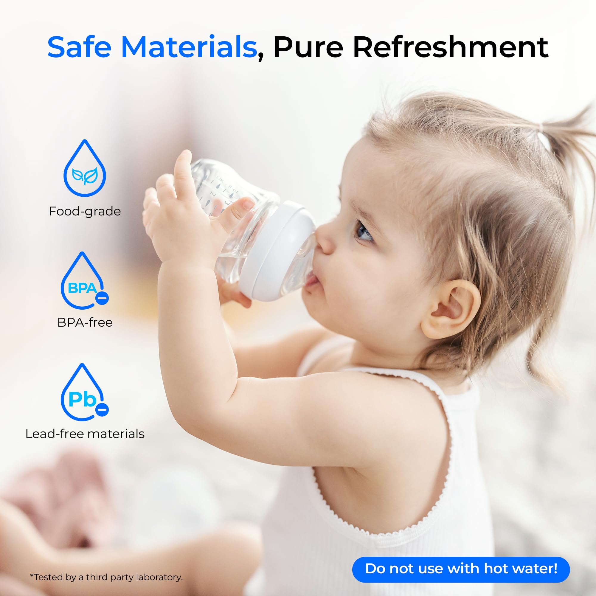 Waterdrop W281 designed for cold water use only.