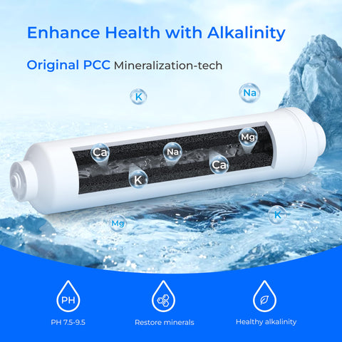 WD-ALK35 enriches water with minerals for better flavor