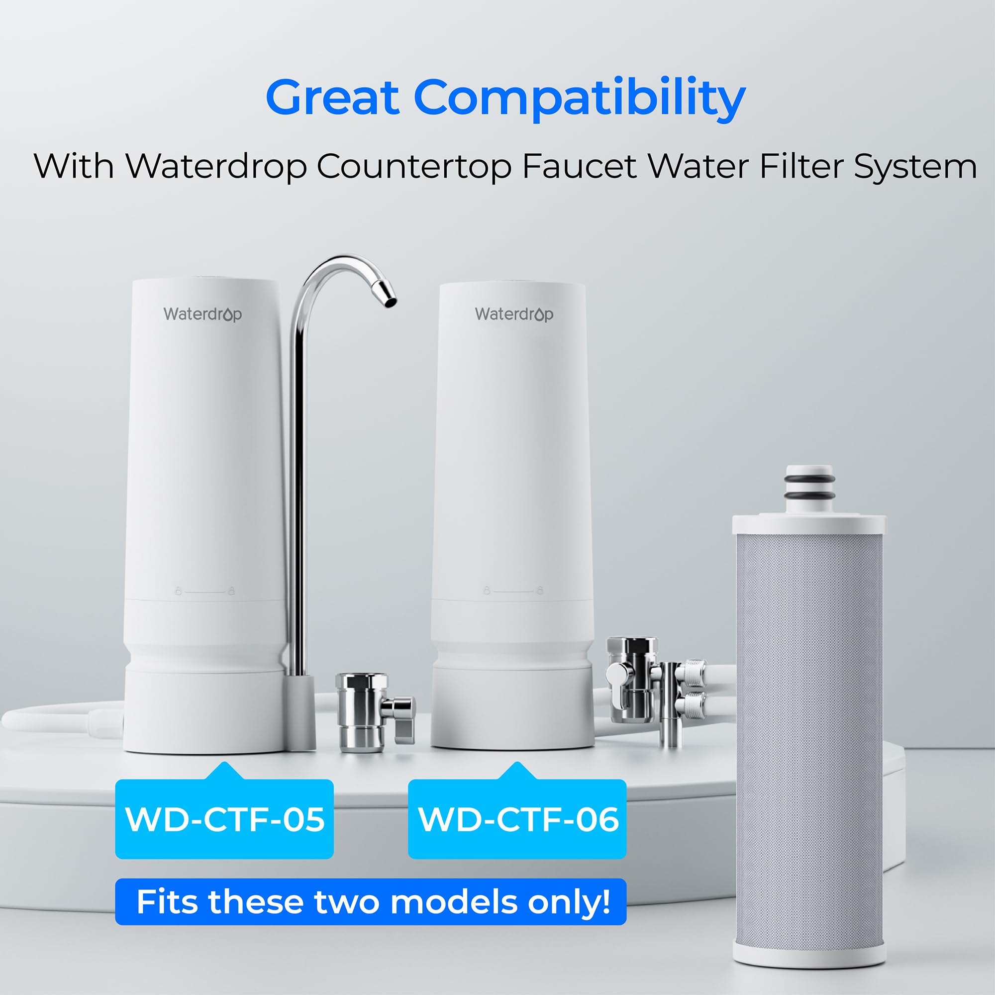 Waterdrop WD-CFF-03 compatibility with WD-CTF-05/06 for seamless replacement