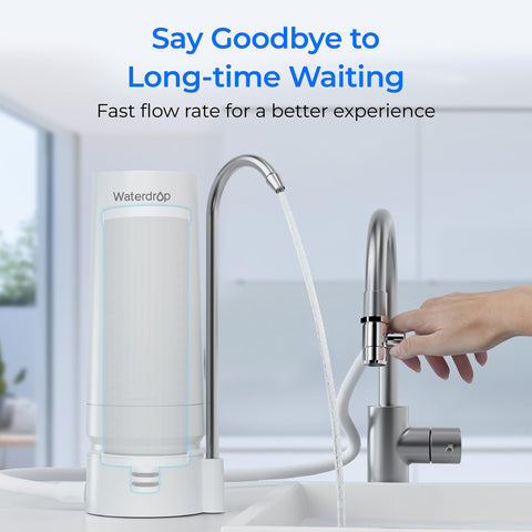 Waterdrop WD-CFF-03 eco-friendly design reduces plastic bottle waste