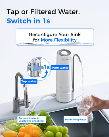 Waterdrop WD-CTF-05 easy installation without tools in minutes.