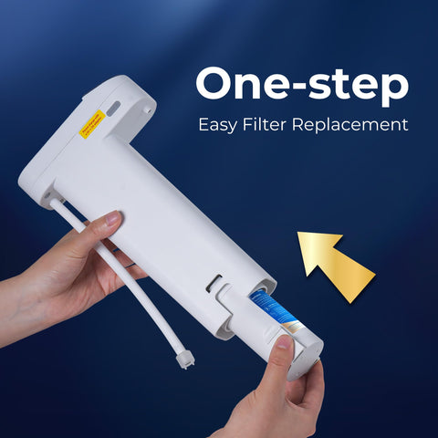Waterdrop WD-EDF filter replacement without tools keeps water fresh