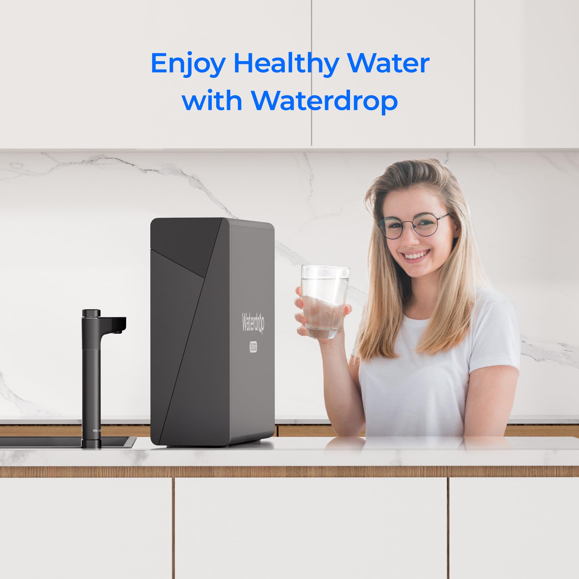Eco-friendly water solution with long-lasting WD-F2 filter.