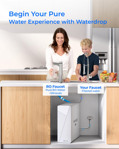Waterdrop WD-F2-PRO easy 3-second replacement saves time during maintenance.