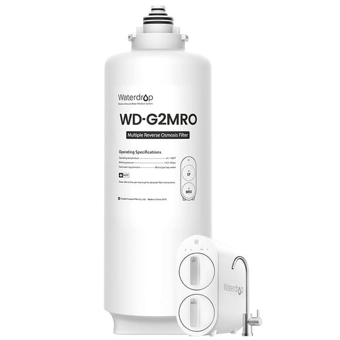 Waterdrop WD-G2MRO filter-packaging for WD-G2 series, ready to replace and maintain taste