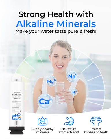 Waterdrop WD-G5P700A-CF filter with eight-stage filtration for clearer taste.