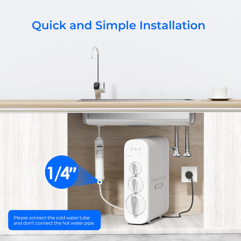 Waterdrop WD-MNR35 helps save on bottled water costs.