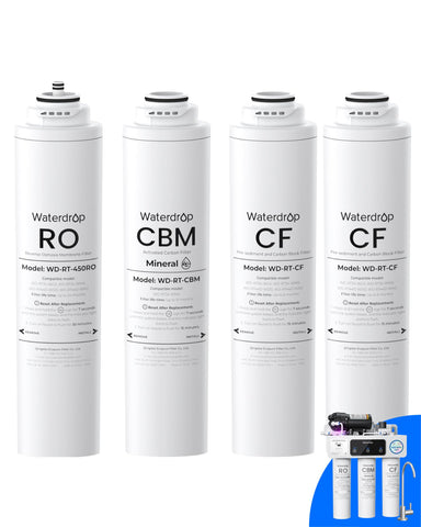 Waterdrop WD-T3-RCMO bundle overview for quick setup