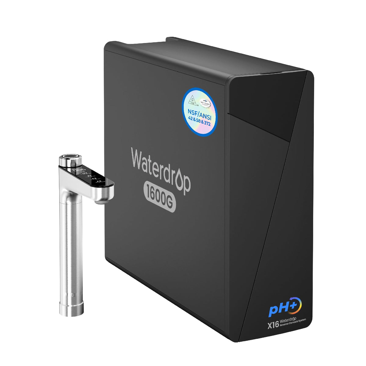 Waterdrop X16 front view under-sink filtration for home hydration