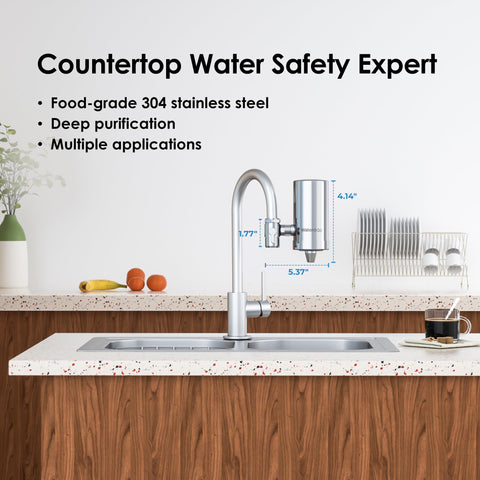 Waterdrop 0.5 gpm flow delivers a cup in six seconds.