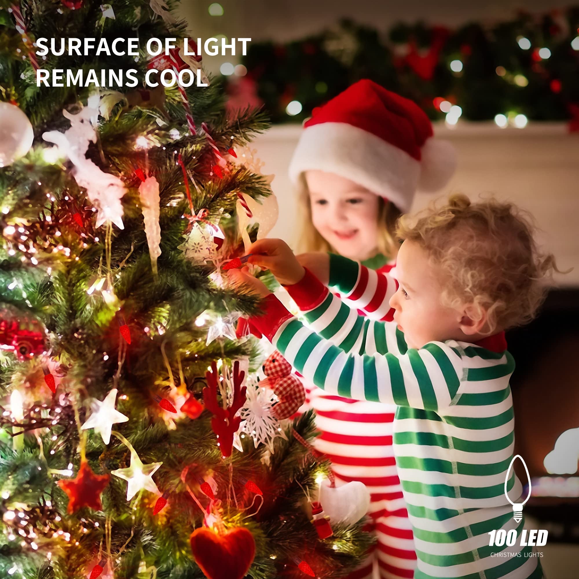 WATERGLIDE C6 eight modes lighting patterns offer versatile ambiance