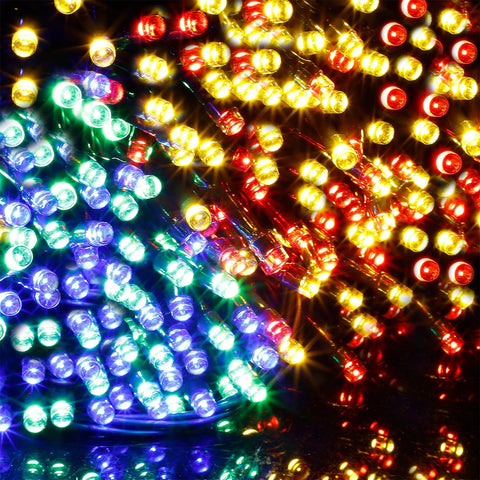 Waterglide green wire LED lights ideal for trees and patios