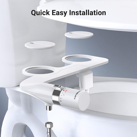 WaterLace stainless hose and high-quality valves promise long-lasting performance.