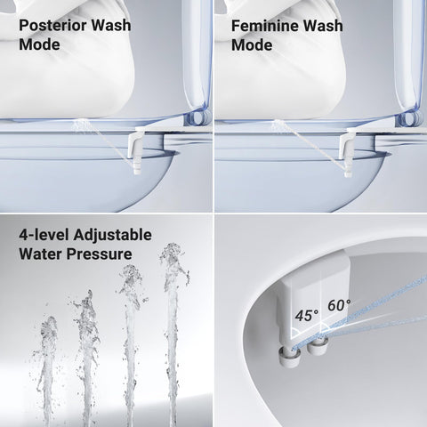 WATERLACE brass inlet connection for durable, leak-free performance
