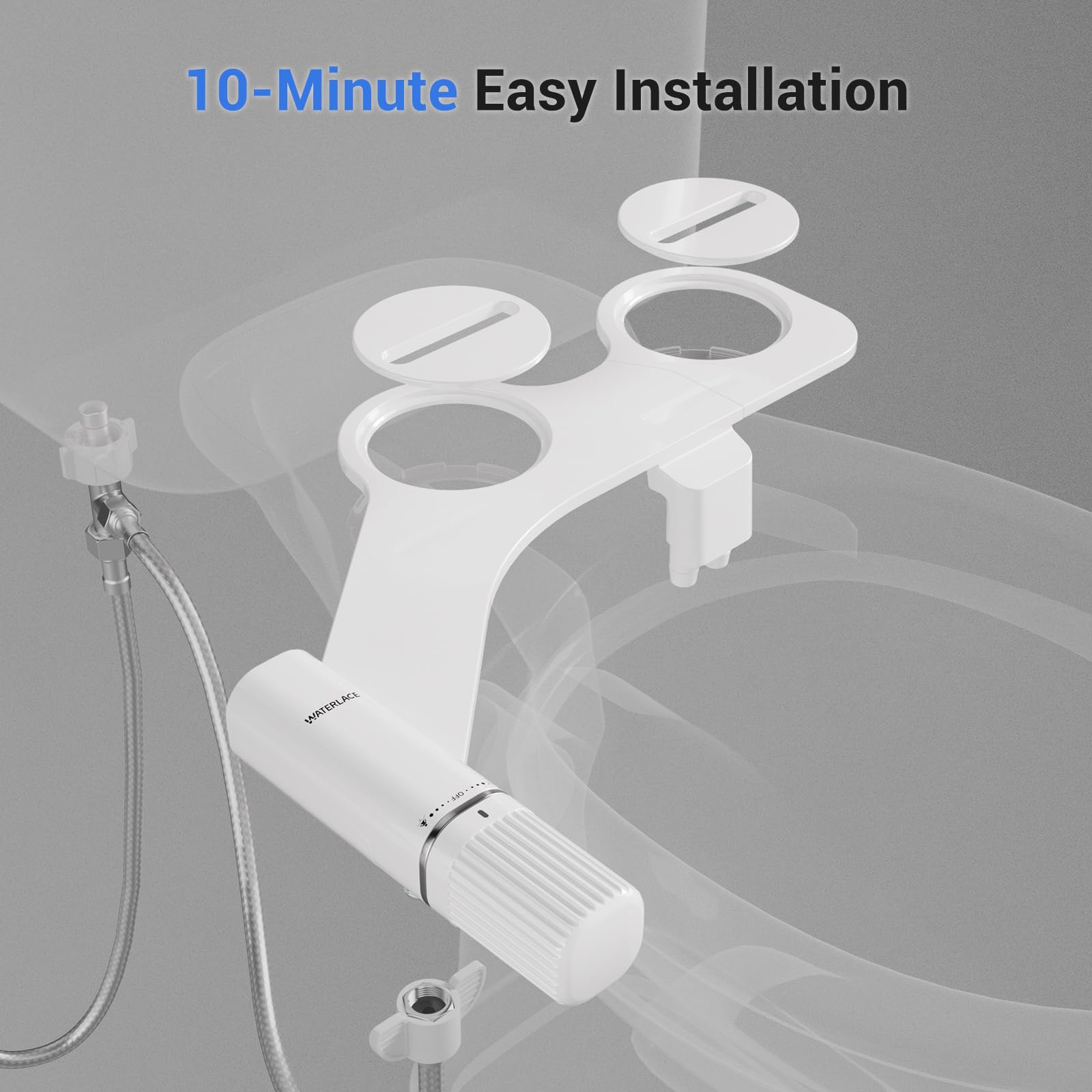 Waterlace durable ABS body and ceramic core ensure lasting performance.