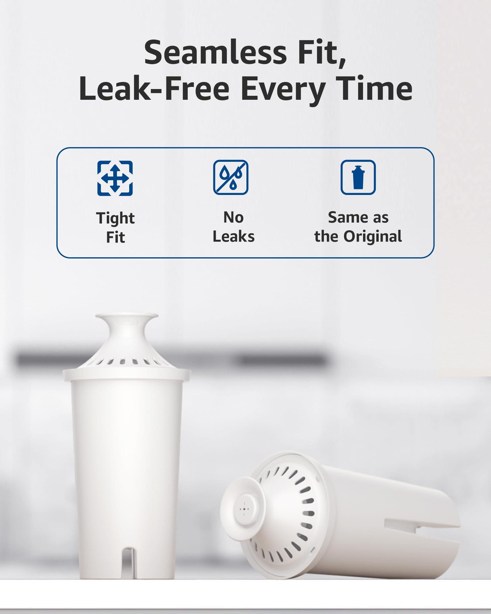 Waterspecialist filter lasts up to 60 gallons for long use