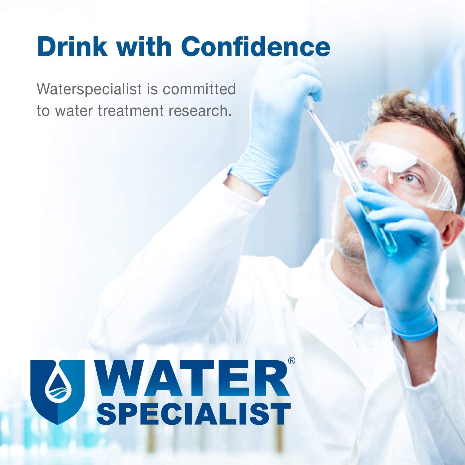 Waterspecialist wide model compatibility replacement filter fits multiple systems